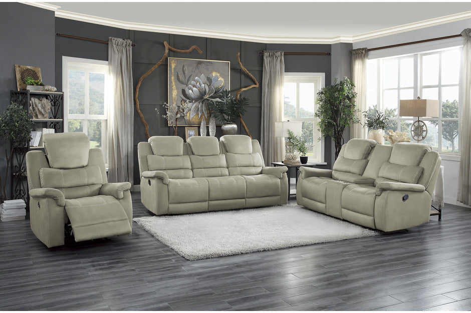 Shola Gray Reclining Living Room Set