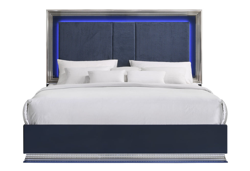 Avon Aspen With Led Navy Bedroom Set