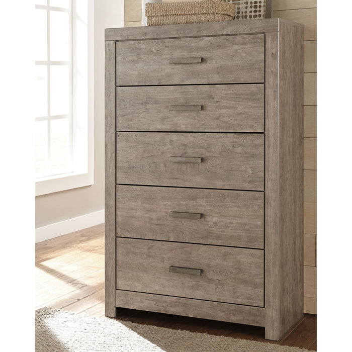 Culverbach Gray Panel Bedroom Set