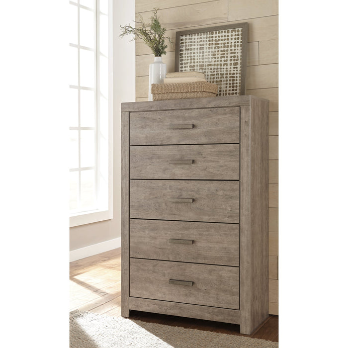 Culverbach Gray Panel Bedroom Set