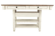 Bolanburg Two-tone Counter Height Dining Table - Gate Furniture