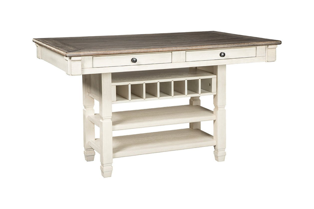 Bolanburg Two-tone Counter Height Dining Table - Gate Furniture