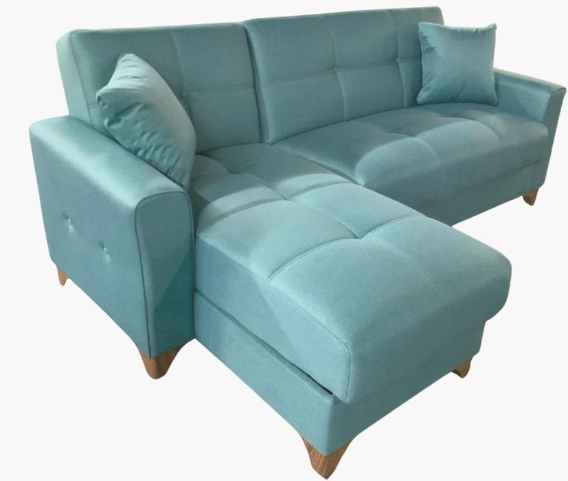 Tina Sectional (Teal)