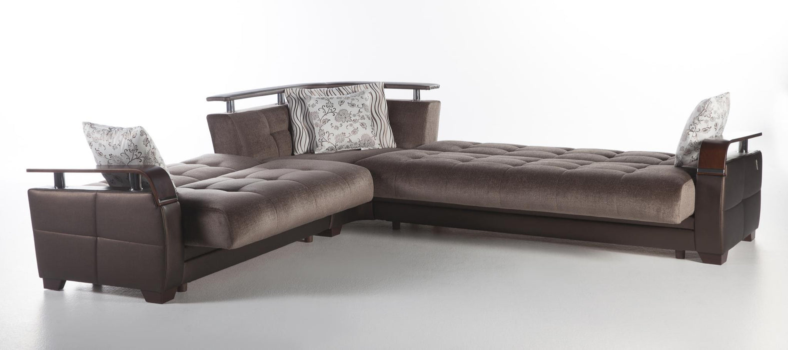 Natural Sectional (Prestige Brown)