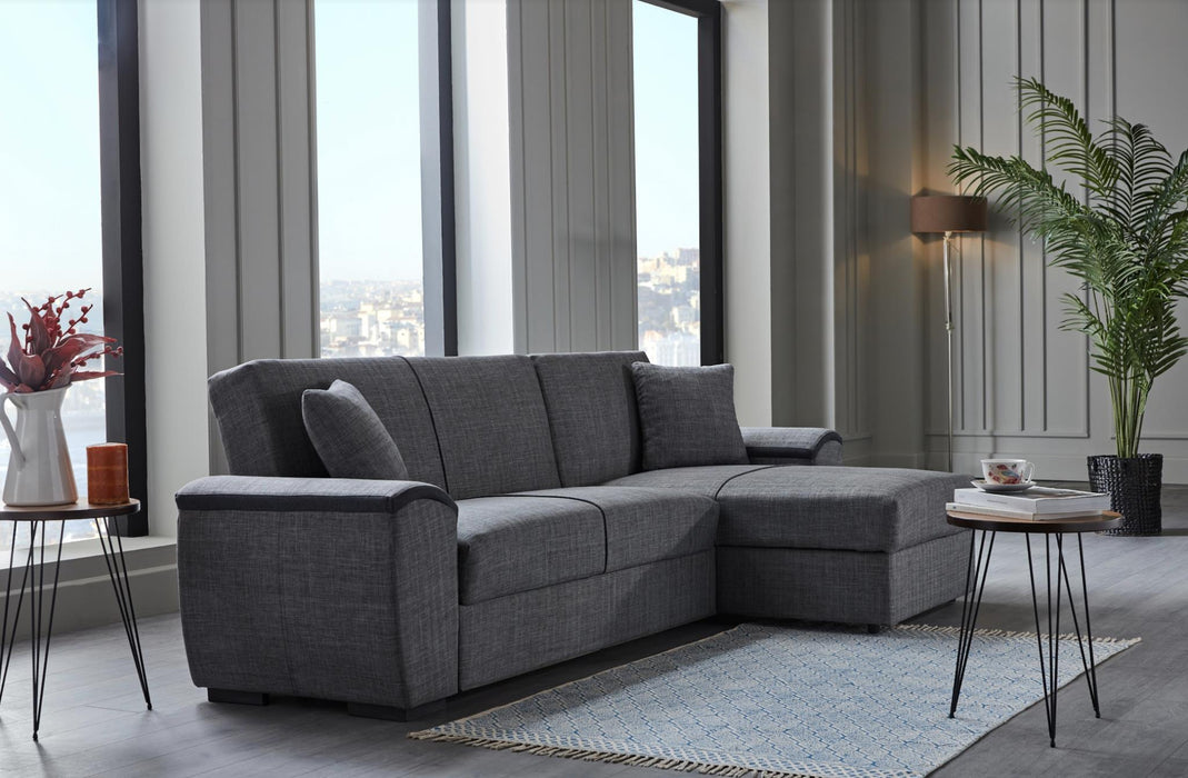 Grepno Sectional (Sofia Grey)