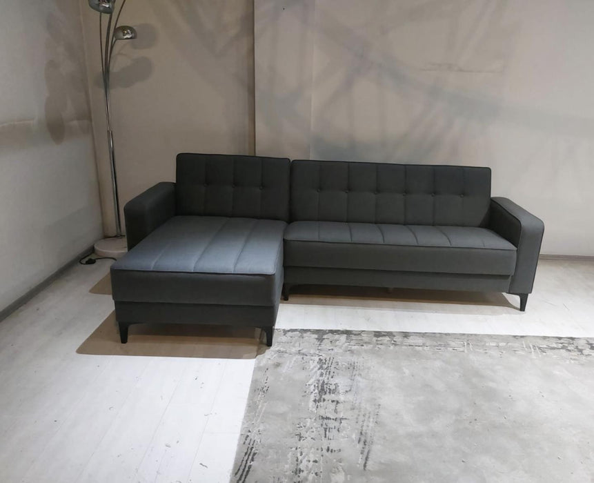 Parker Sectional (Corvet Grey)