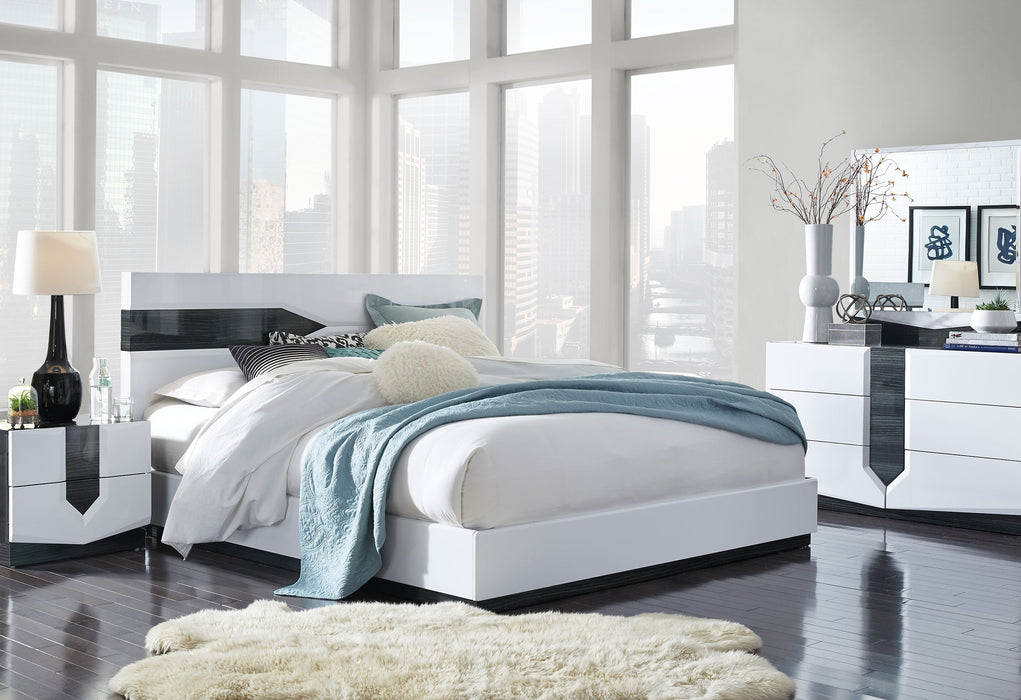 Hudson White Bedroom Set