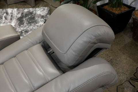 Backtrack Gray Power Reclining Sofa