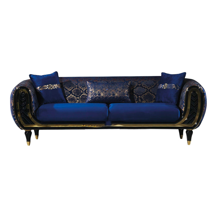 Lima Blue Living Room Set