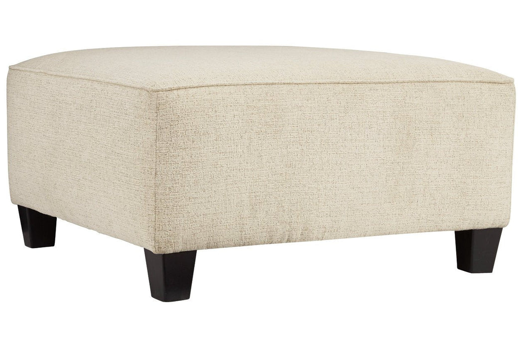 Abinger Natural Oversized Accent Ottoman - 8390408 - Gate Furniture