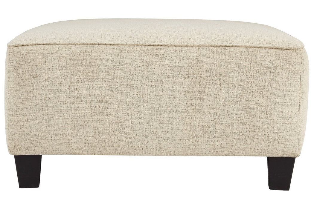 Abinger Natural Oversized Accent Ottoman - 8390408 - Gate Furniture