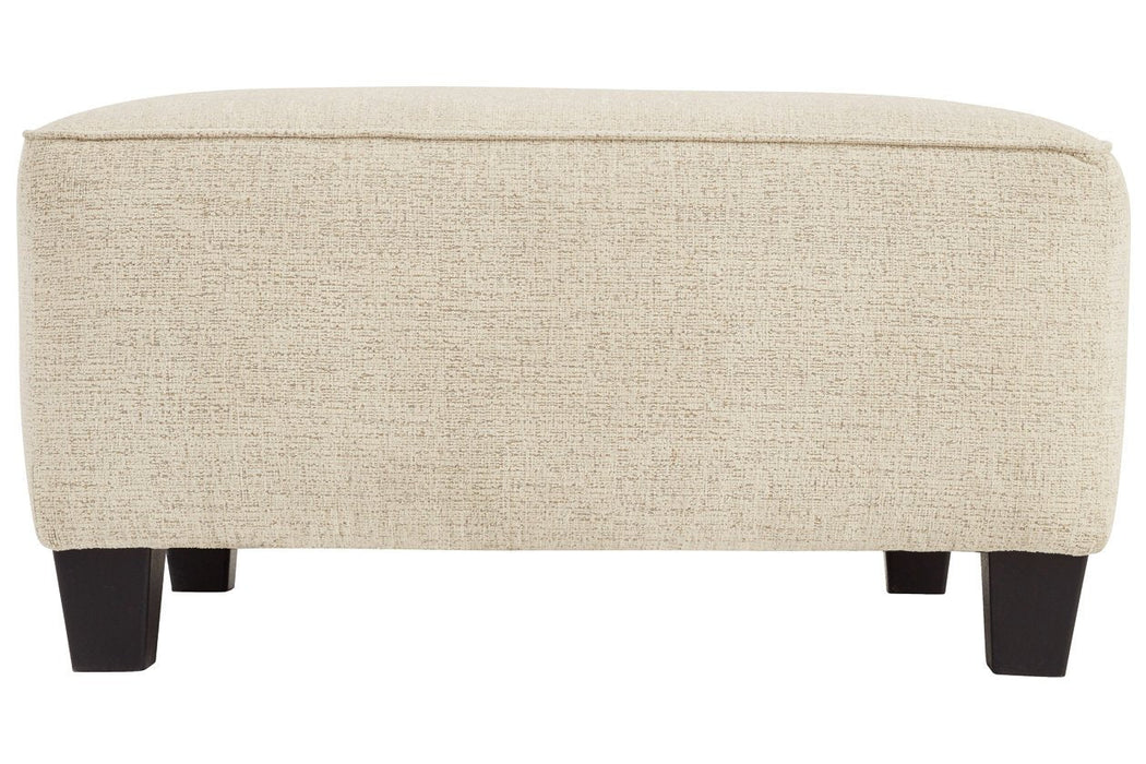 Abinger Natural Oversized Accent Ottoman - 8390408 - Gate Furniture