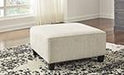 Abinger Natural Oversized Accent Ottoman - 8390408 - Gate Furniture