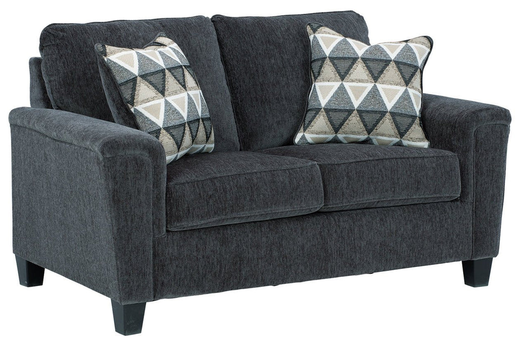 Abinger Smoke Loveseat - 8390535 - Gate Furniture