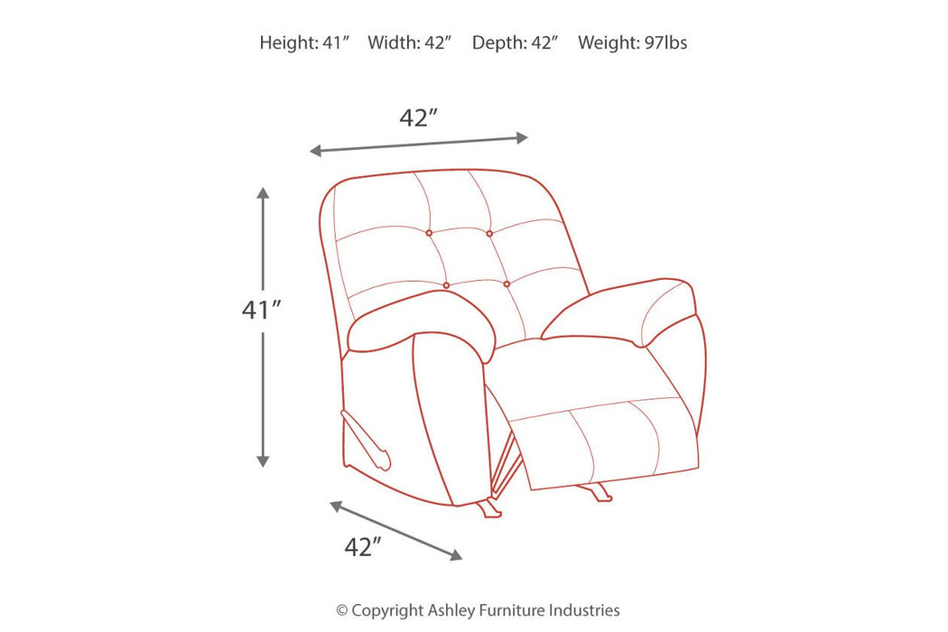 Accrington Granite Recliner - 7050925 - Gate Furniture