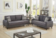 Aconitum Grey Sofa Set - Gate Furniture