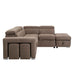 Acoose Sectional Sofa - LV01025 - Gate Furniture