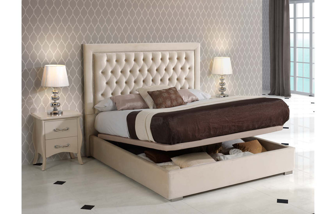 Adagio Bed W/Storage Queen - i28428 - In Stock Furniture