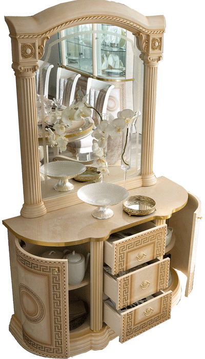 Aida 2 Door Buffet Ivory - i24041 - In Stock Furniture