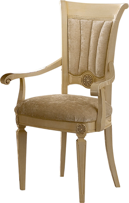Aida Arm Chair Ivory - i24071 - In Stock Furniture