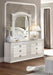 Aida Bedroom, White W/Silver, Camelgroup Italy Set - Gate Furniture