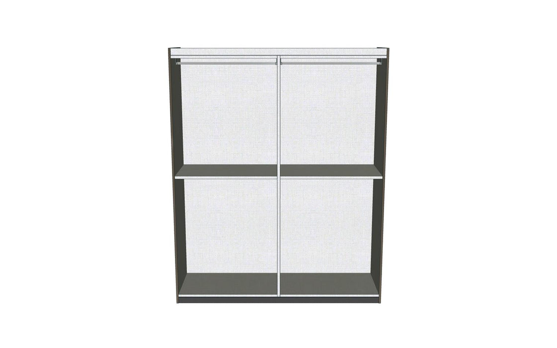 Aida Ivory 4 Door Wardrobe - i23997 - In Stock Furniture