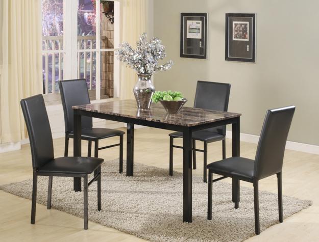 Aiden 5-Piece Dining Set - 1217SET - Gate Furniture