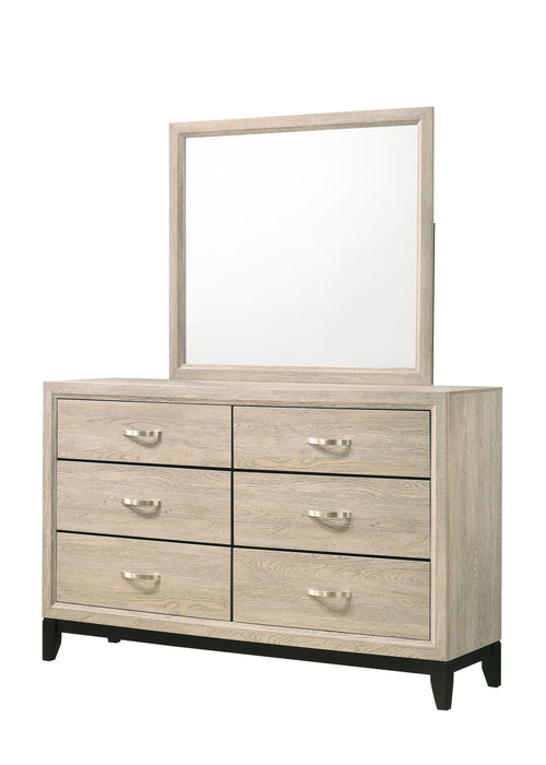 Akerson Driftwood Panel  Bedroom Set - Gate Furniture