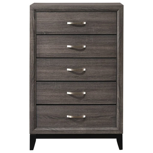 Akerson Gray Chest - B4620-4 - Gate Furniture