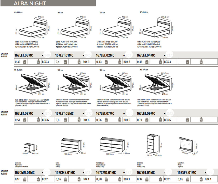 Alba Chest - i32430 - In Stock Furniture