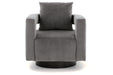 Alcoma Otter Swivel Accent Chair - A3000256 - Gate Furniture