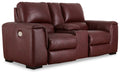 Alessandro Power Reclining Loveseat with Console - U2550118 - In Stock Furniture