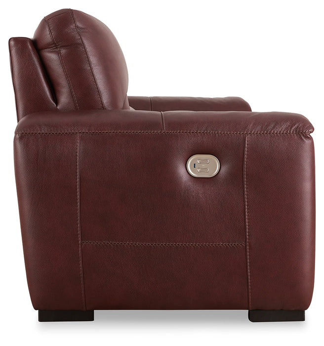 Alessandro Power Reclining Loveseat with Console - U2550118 - In Stock Furniture