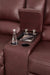 Alessandro Power Reclining Loveseat with Console - U2550118 - In Stock Furniture