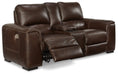 Alessandro Power Reclining Loveseat with Console - U2550218 - In Stock Furniture