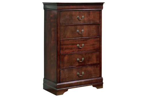 Alisdair Dark Brown Chest of Drawers - B376-46 - Gate Furniture