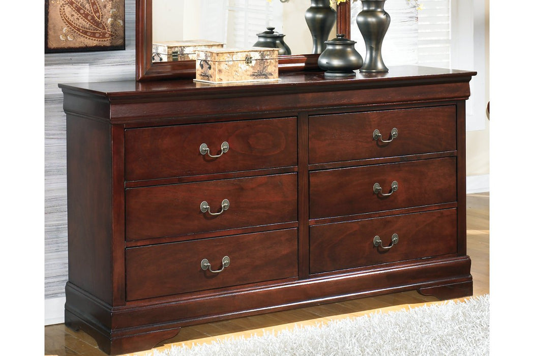 Alisdair Dark Brown Dresser - B376-31 - Gate Furniture