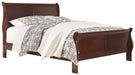 Alisdair Dark Brown Sleigh Bedroom Set - Gate Furniture