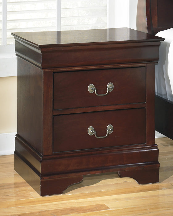 Alisdair Dark Brown Sleigh Bedroom Set - Gate Furniture