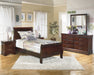 Alisdair Dark Brown Youth Sleigh Bedroom Set - Gate Furniture