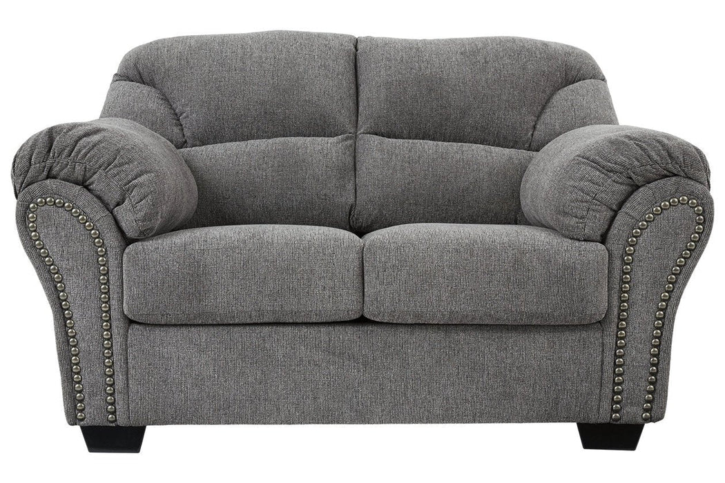 Allmaxx Pewter Loveseat - 2810535 - Gate Furniture