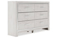 Altyra White Dresser - B2640-31 - Gate Furniture