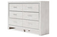 Altyra White Dresser - B2640-31 - Gate Furniture