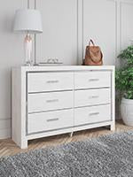 Altyra White Dresser - B2640-31 - Gate Furniture