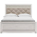 Altyra White Full Panel Bed - Gate Furniture