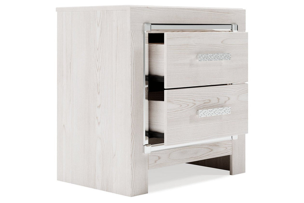 Altyra White Nightstand - B2640-92 - Gate Furniture