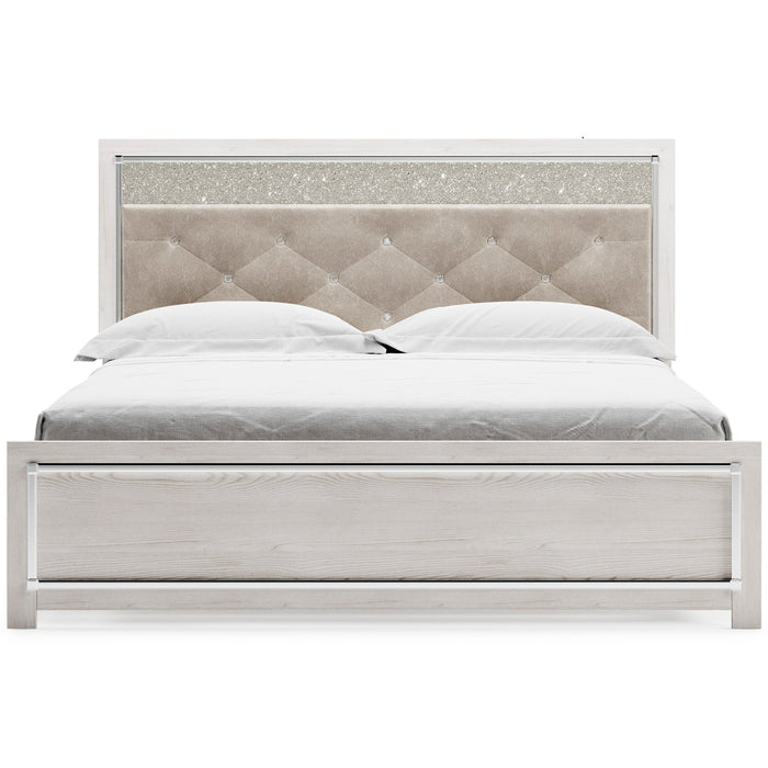 Altyra White Panel Bedroom Set - Gate Furniture