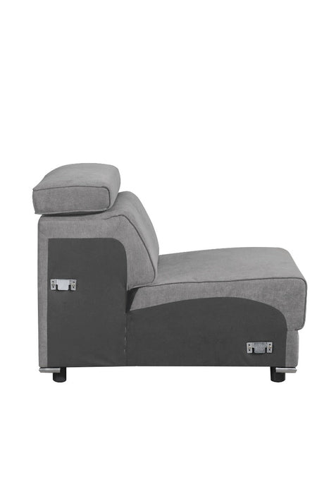 Alwin Armless Chair - 53722 - In Stock Furniture