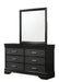 Amalia Black Panel Bedroom Set - Gate Furniture