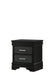 Amalia Black Panel Bedroom Set - Gate Furniture